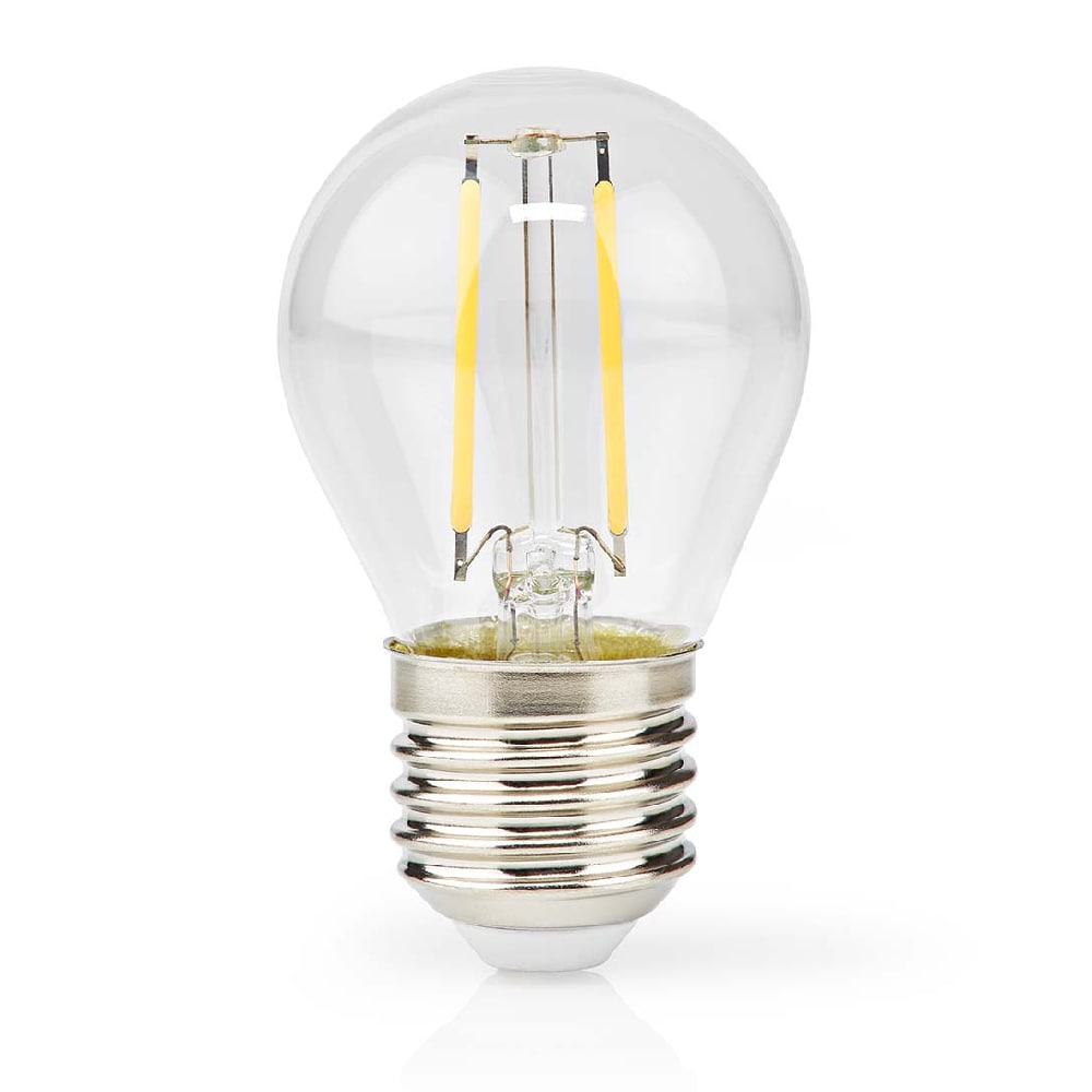 Nedis Dæmpbar LED-pære Varmt hvidt E27, G45, 4.5W, 470lm, 2700K