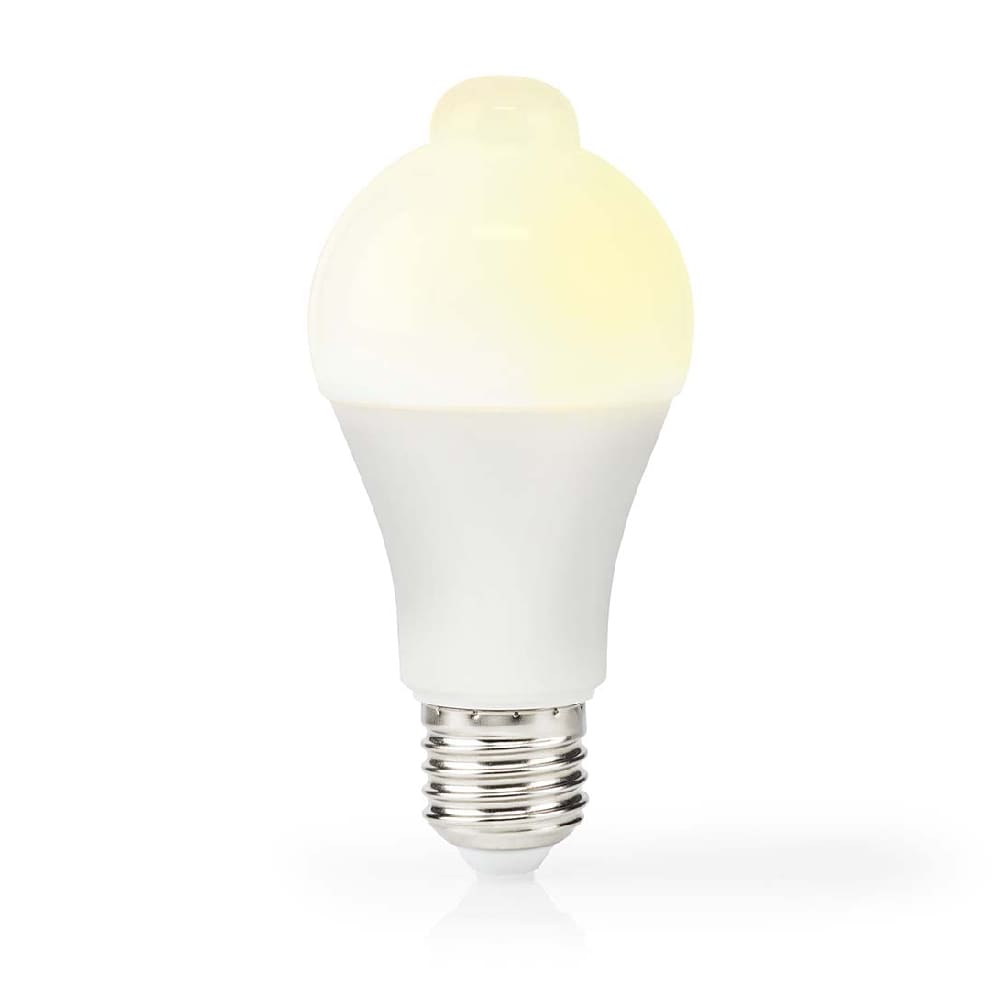 Nedis Frosted LED-pære hvid E27, A60, 4.9W, 470lm, 3000K