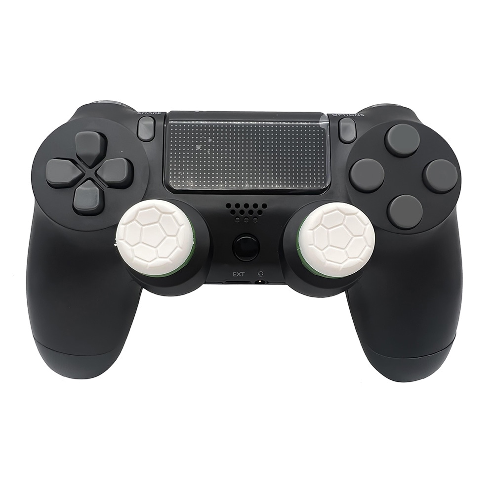 Tommelfingergreb til PS4/PS5 2-pak- hvid/grøn