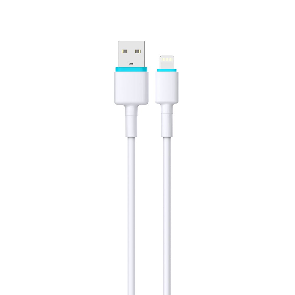 BWOO USB-kabel USB - Lightning 3A 1m Hvid