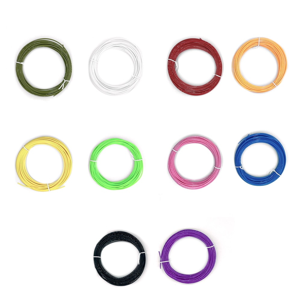 Maxlife PLA-farve til 3D Pen 100 m (10 farver x 10 m)