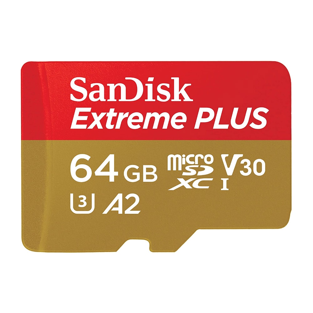 SanDisk MicroSDHC Extreme Plus 64GB  SDSQXBZ-064G