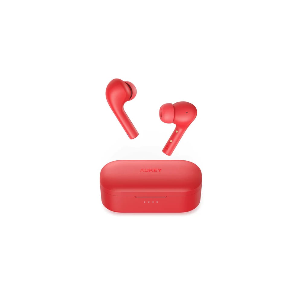 AUKEY EP-T21S Move Compact II Trådløse høretelefoner - Rød