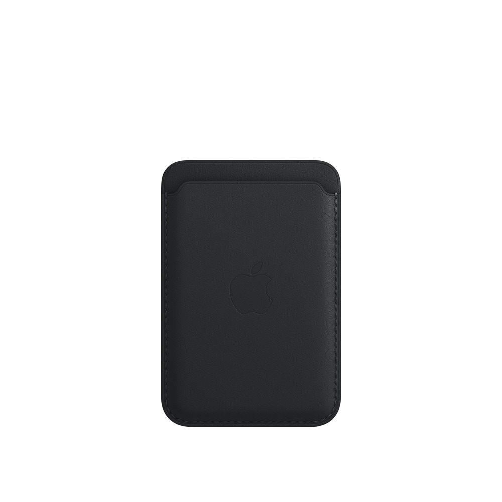 Apple iPhone-tegnebog i læder med MagSafe - Sort