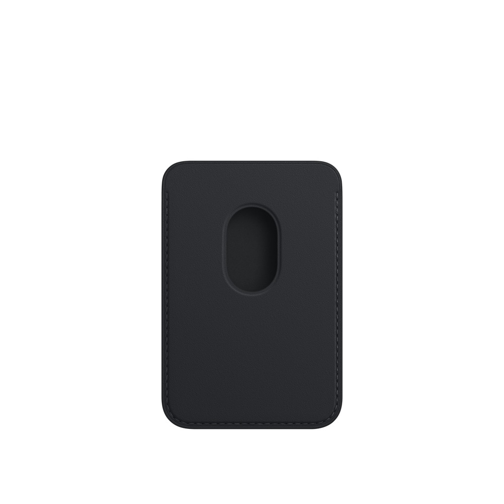 Apple iPhone-tegnebog i læder med MagSafe - Sort
