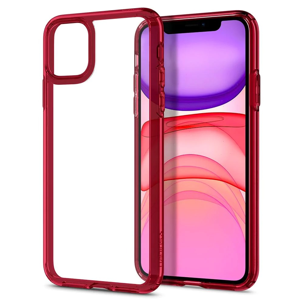 Spigen Ultra Hybrid Case iPhone 11 Rød