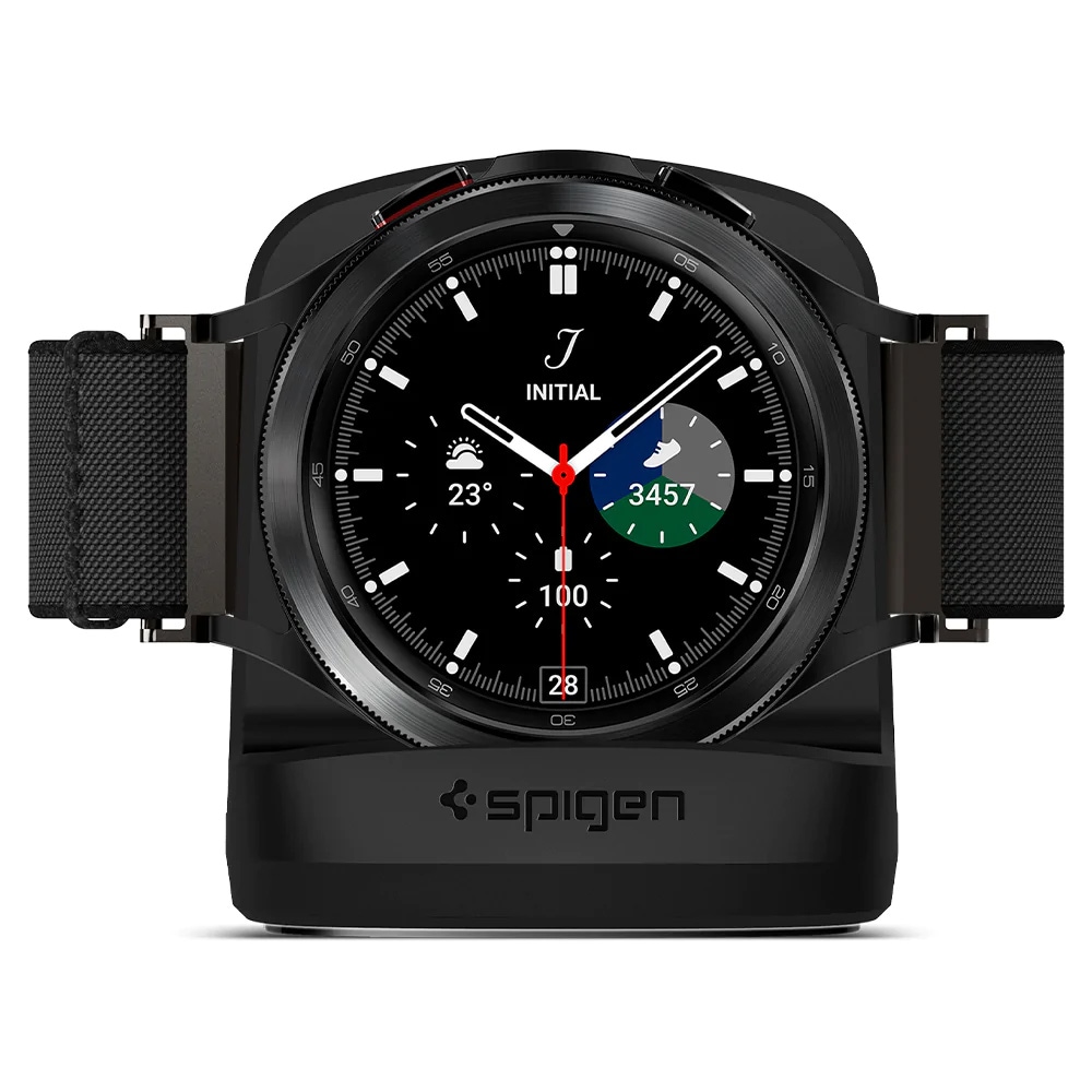 Spigen Night Stand Galaxy Watch 3 / 4 Sort