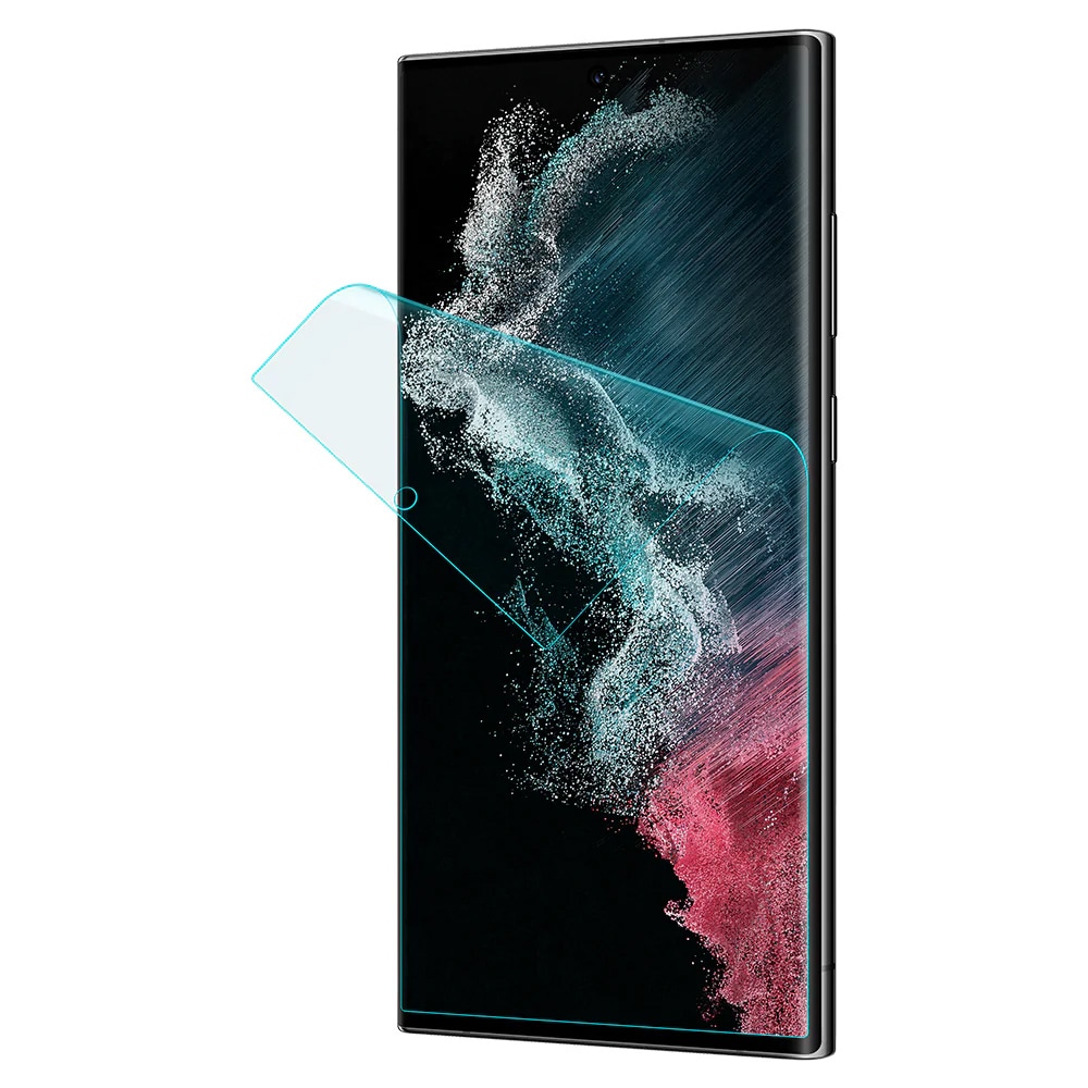 Spigen Neo Flex Skærmskåner Samsung Galaxy S22 Ultra 2-pak