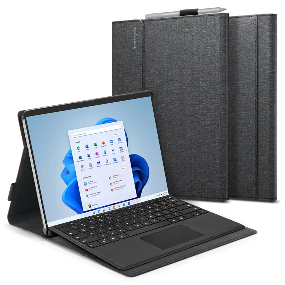 Spigen Stand Folio Case Microsoft Surface Pro 8 Sort