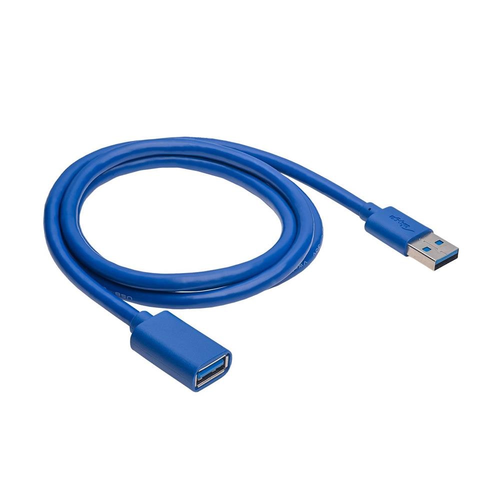 Akyga Forlængerkabel USB-A-han - USB-A-hun 3.0 1m - Blå
