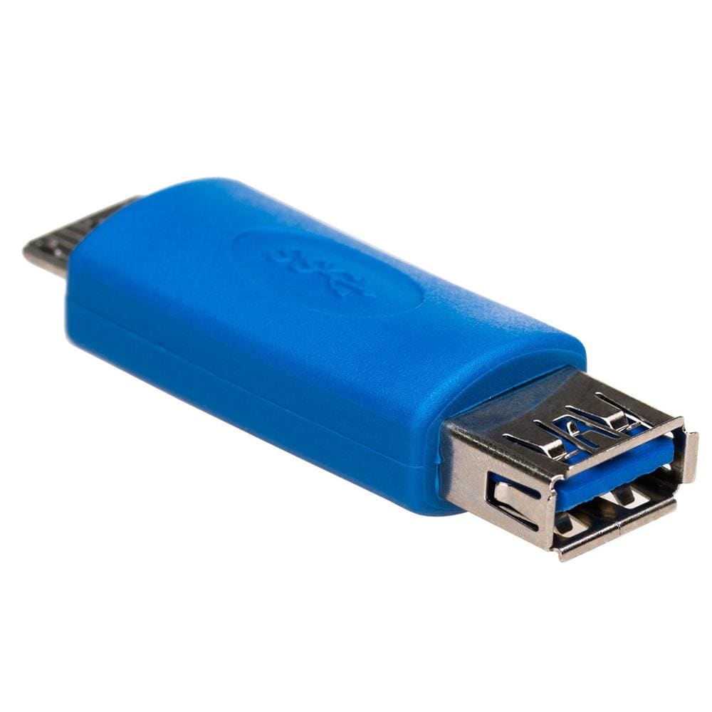 Akyga OTG-adapter USB-A-hun - Micro-USB-han (Type-B) 3.0 - Blå