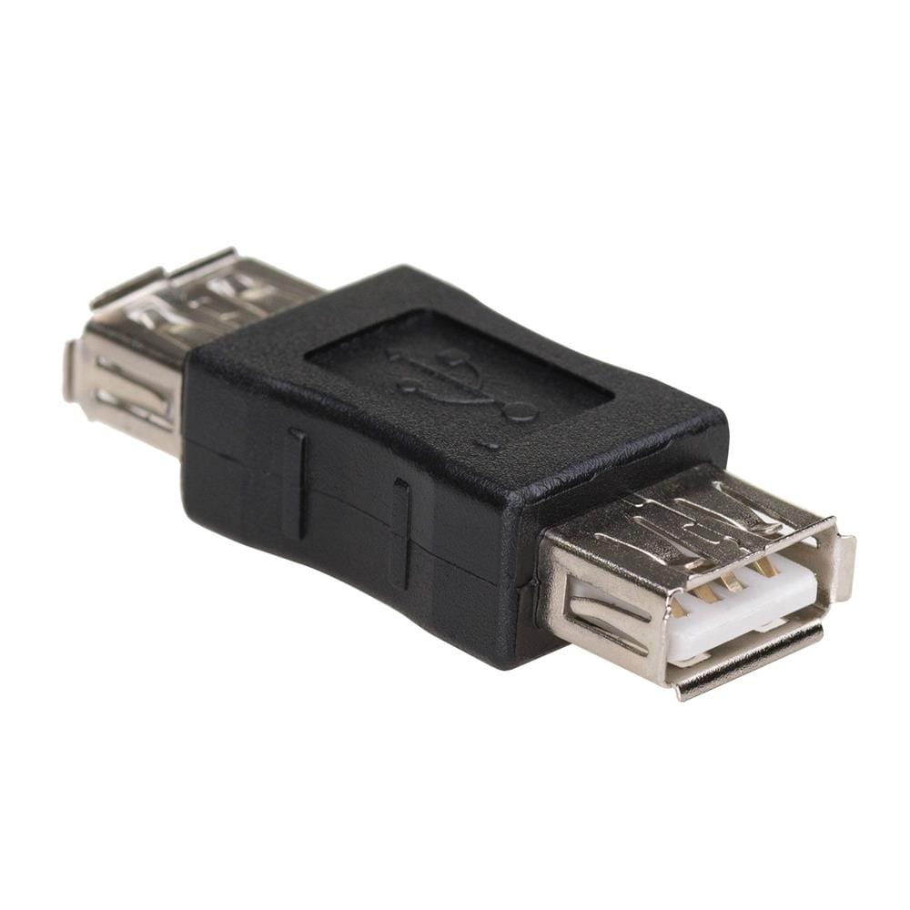 Akyga Adapter USB-A-hun - USB-A-han 2.0 - Sort