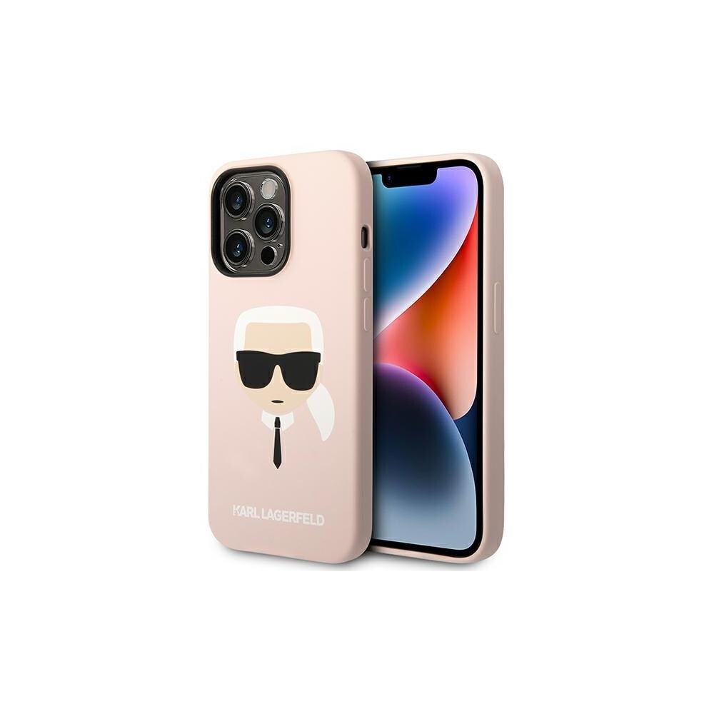 Karl Lagerfeld cover til iPhone 14 Pro Max - Rosa