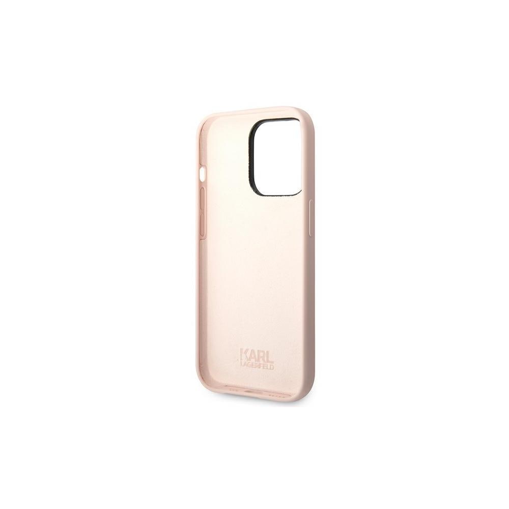 Karl Lagerfeld cover til iPhone 14 Pro Max - Rosa