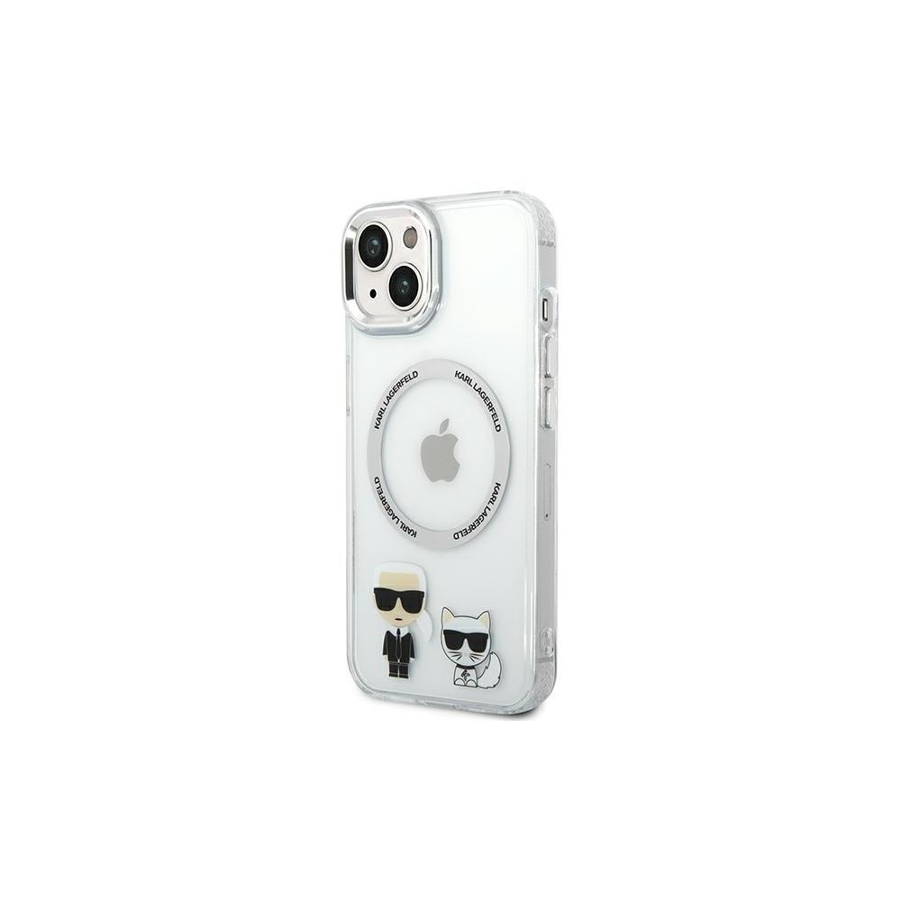Karl Lagerfeld cover til iPhone 14 Pro Max - Transparent