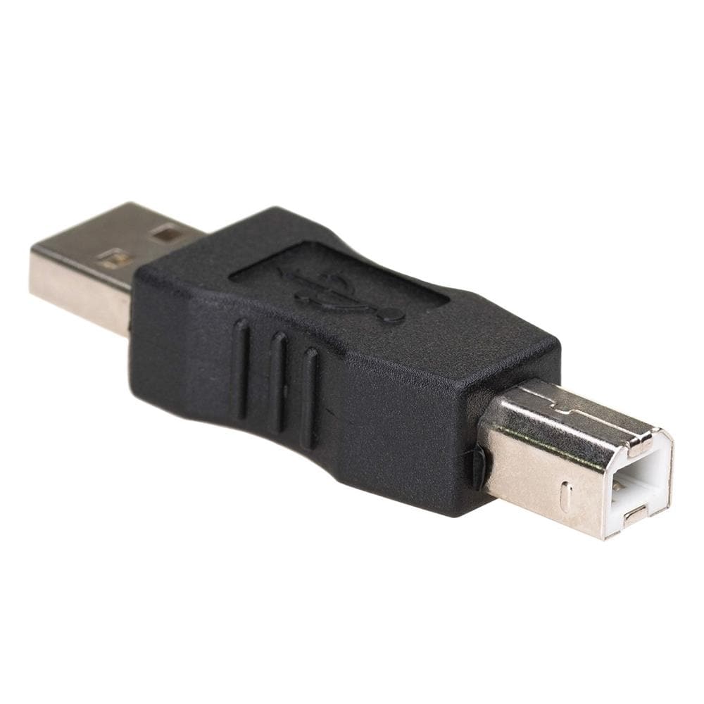 Akyga Adapter USB-A-han - USB-B-han - Sort