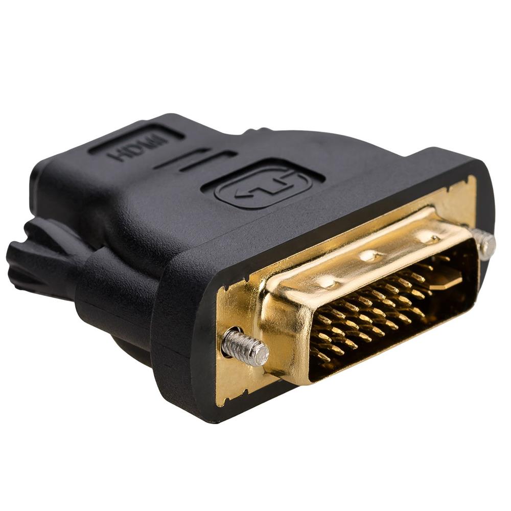 Akyga Adapter HDMI-hun - DVI-han 24+5 - Sort