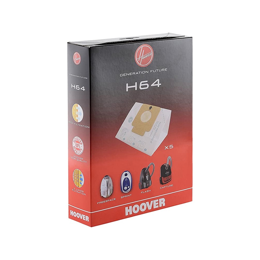 Hoover H64 Støvsugerposer 5-pak 35600637