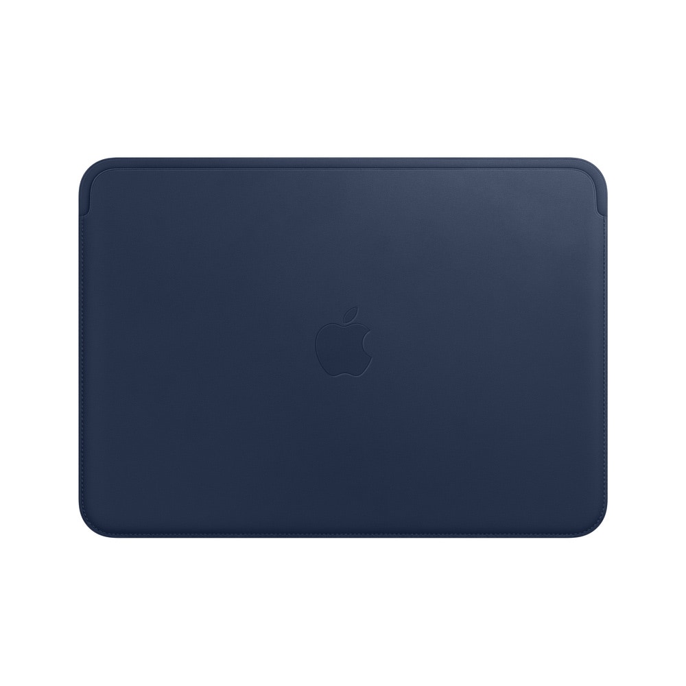 Apple MacBook 12”  læder-sleeve -  Midnattsblå