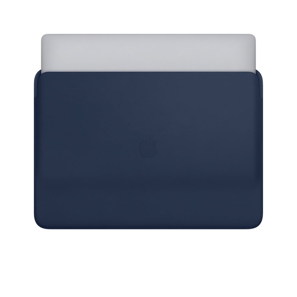 Apple MacBook Pro 16” Læder-sleeve - Midnatsblå