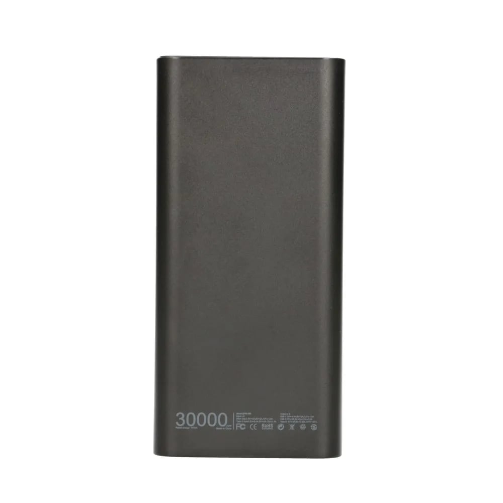 Extralink Powerbank EPB-069, 30000mAh USB-C - Sort