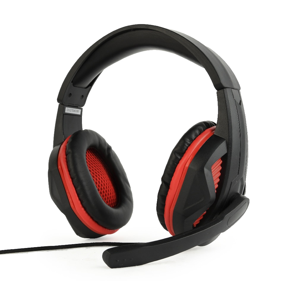 Gembird Gaming-headset GHS-03 - Sort/Rød