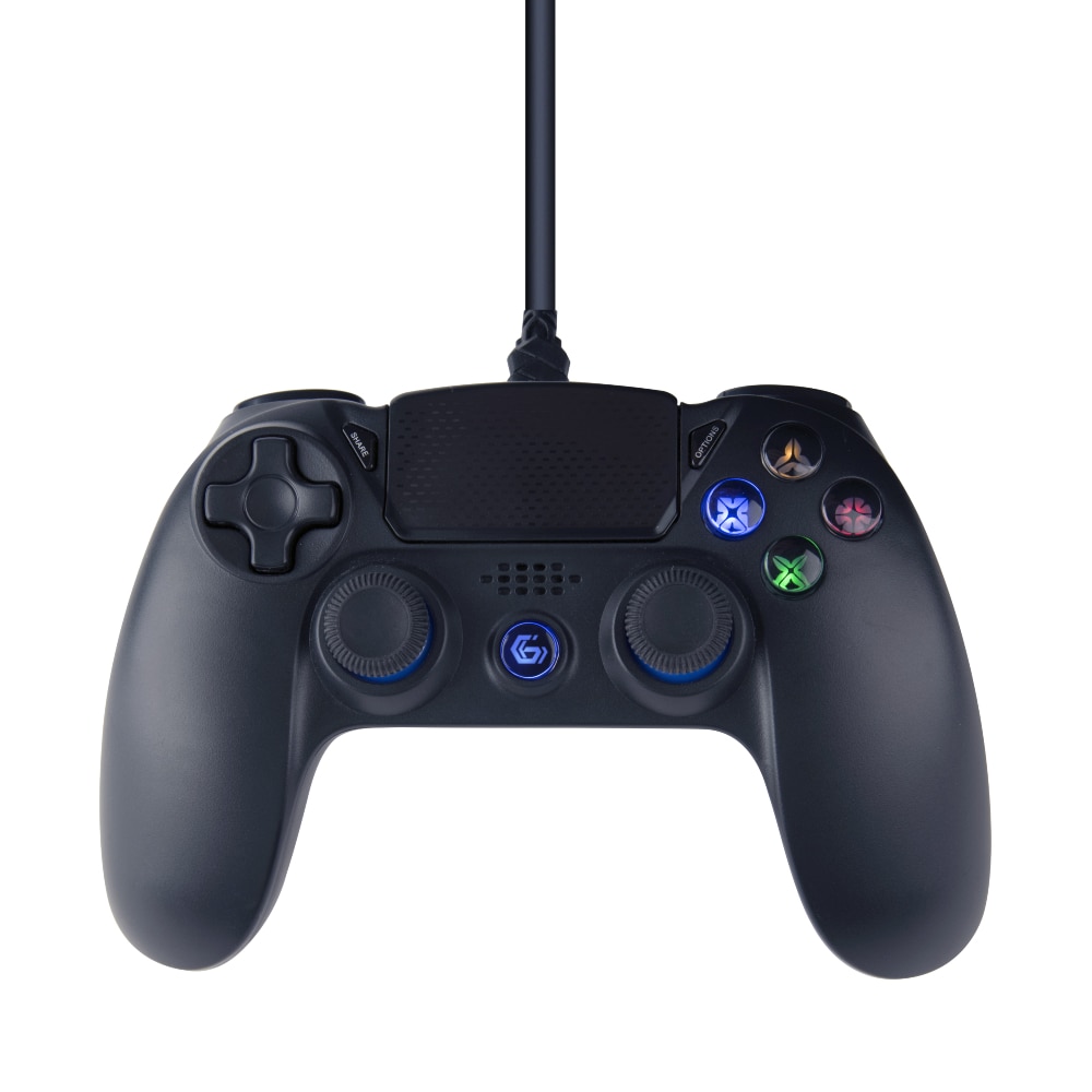 Gembird kablet controller til Playstation 4 och PC - Sort