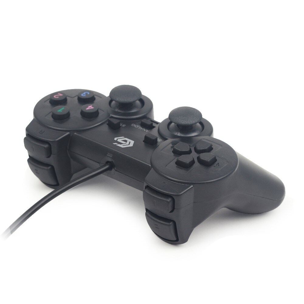 Gembird Dual Vibration Kablet controller til PC - Sort