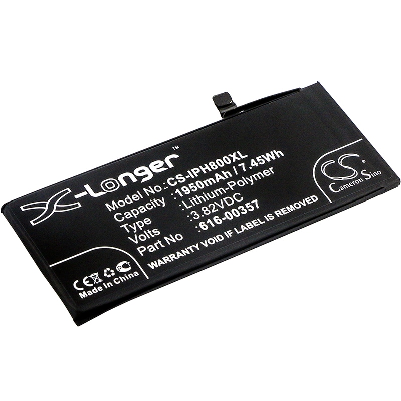 Batteri til SmartPhone, mobil til Apple iPhone 8, MQ7H2ZP/A, A1863 og andre.