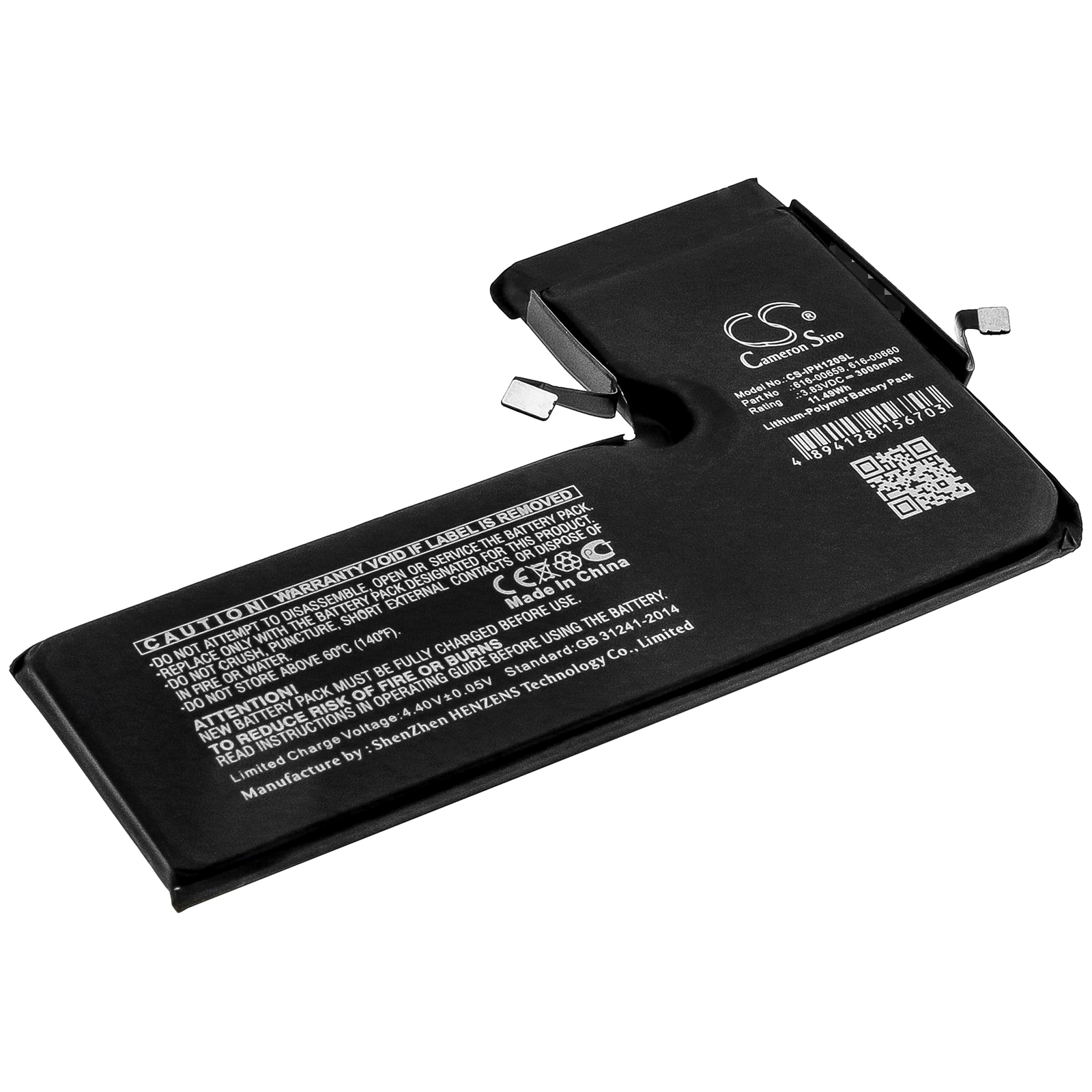 Batteri til SmartPhone, Mobil til Apple iPhone 11 Pro, A2215, A2160