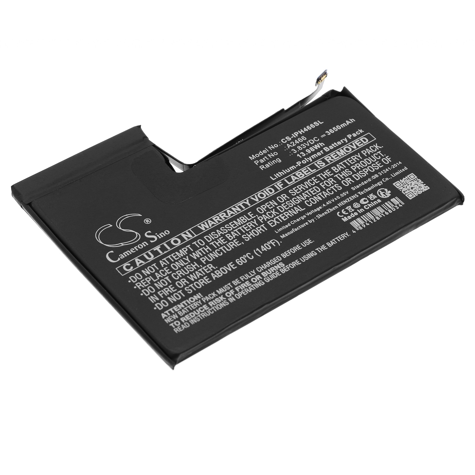 Batteri til SmartPhone, Mobil til Apple iPhone 12 Pro Max