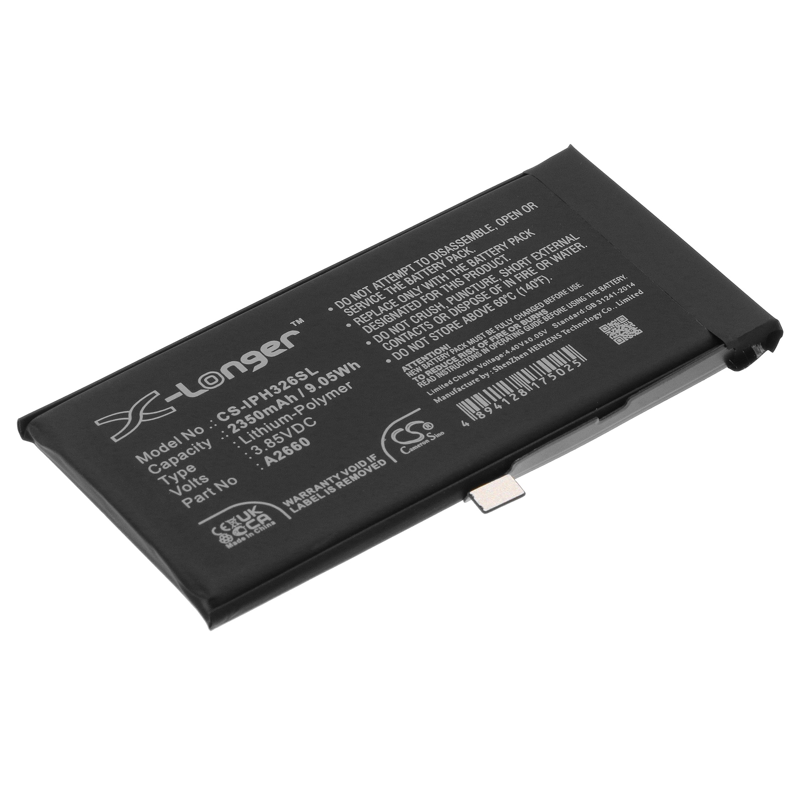 Batteri til SmartPhone, Mobil til Apple iPhone 13 Mini, iPhone 13 mini 5G, A2630