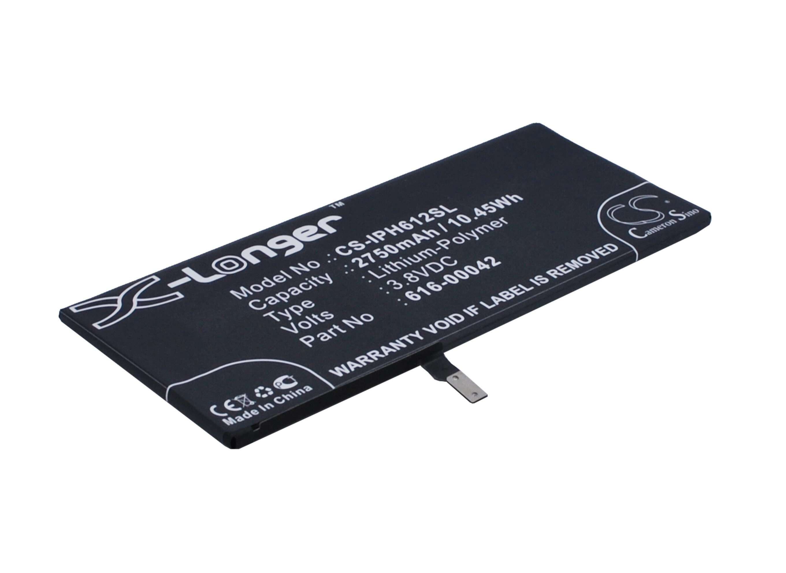 Batteri til SmartPhone, Mobil til Apple iPhone 6s Plus, A1699, A1634 og andre.