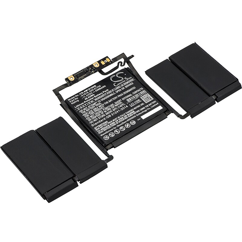 Batteri til notebook, laptop til Apple Macbook Pro 13" 2016, A1706 og andre