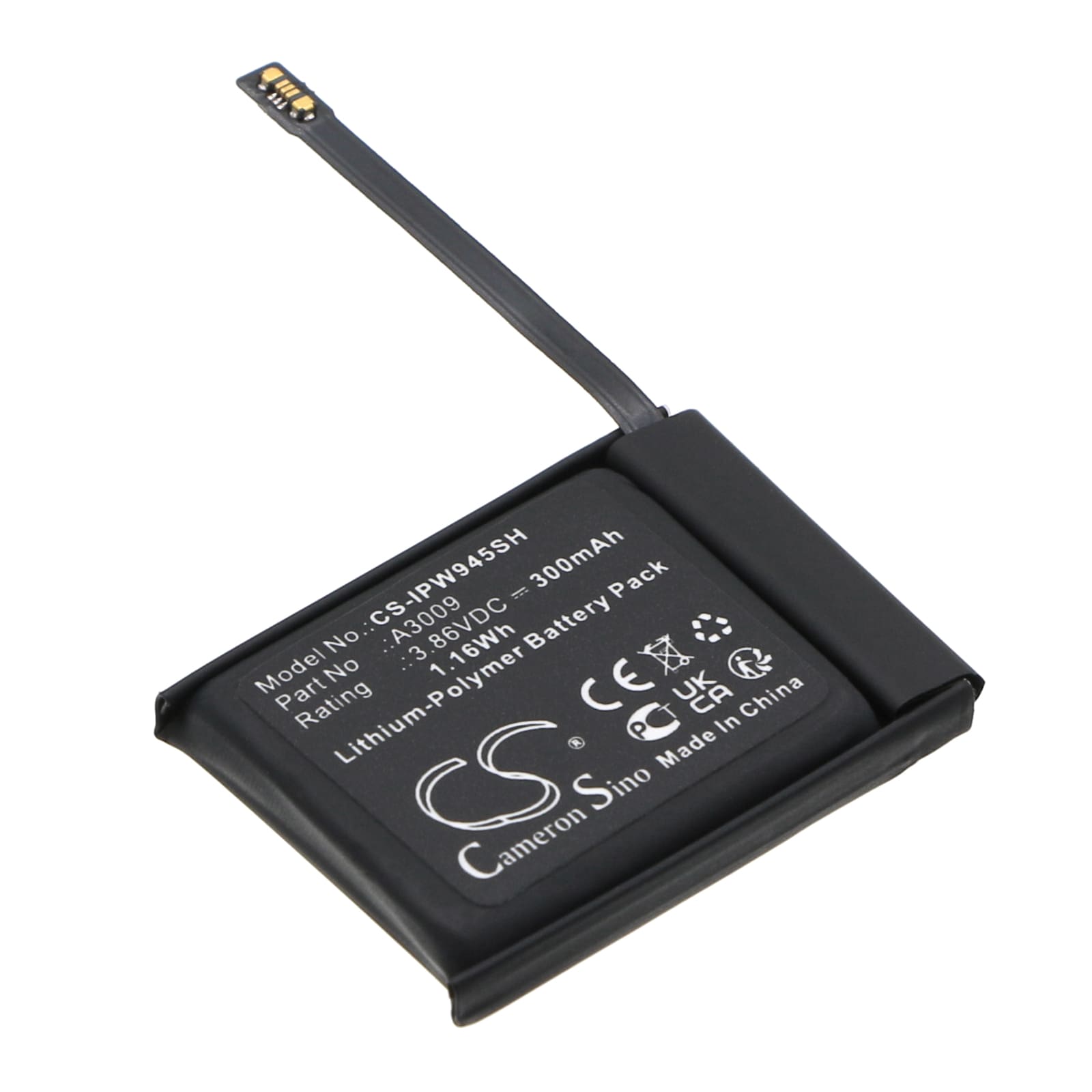 Batteri til smartwatch til Apple Watch Series S9 45mm