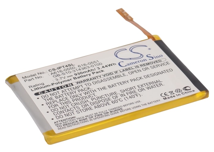 Batteri til medieafspiller til Apple iPod Touch 4th