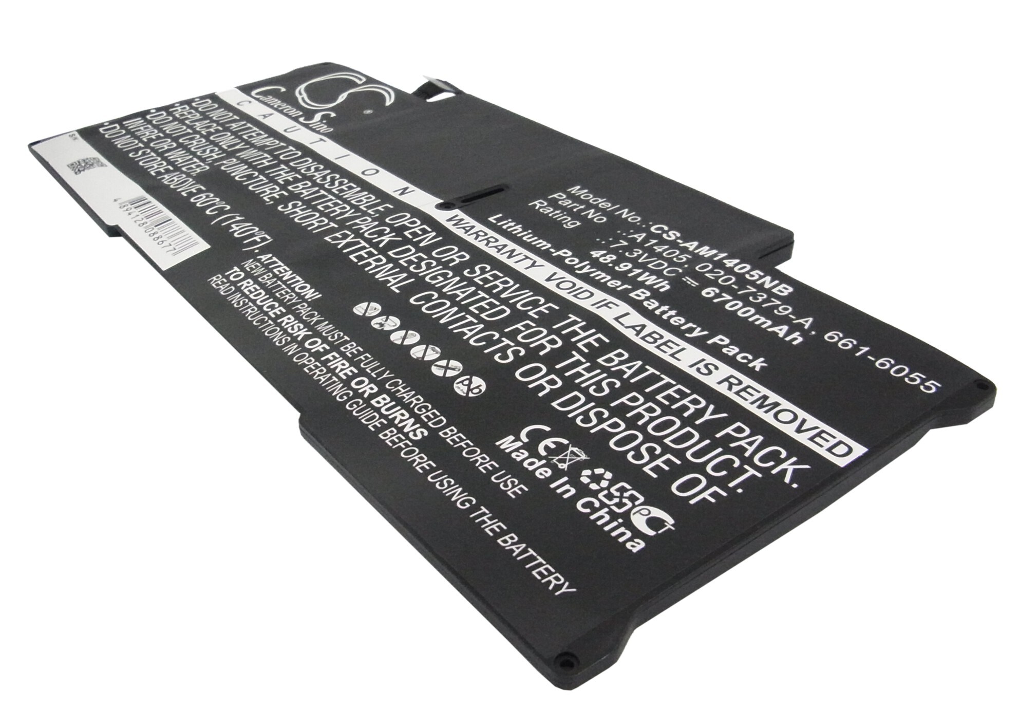 Batteri til notebook, laptop til Apple MacBook Air 13" MC503 og andre