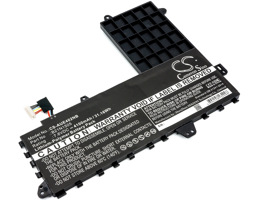 Batteri til notebook, bærbar computer til Asus E402S, E402SA, E502S og andre