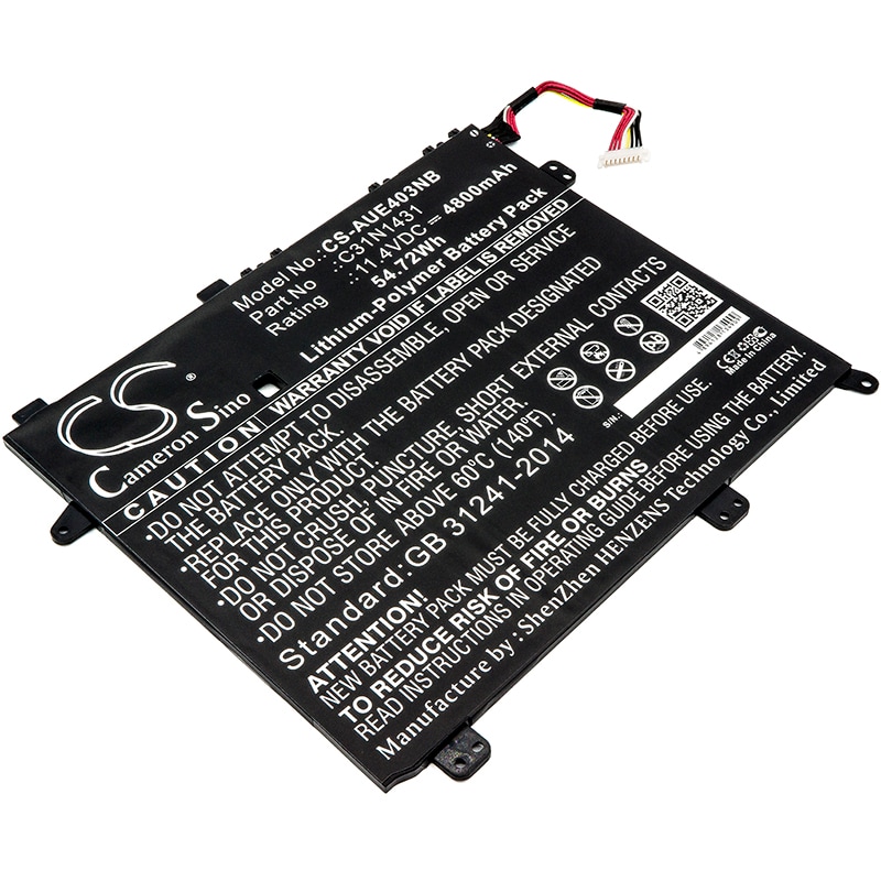 Batteri til notebook, laptop til Eee Book E403SA, Eee PC E403SA og andre