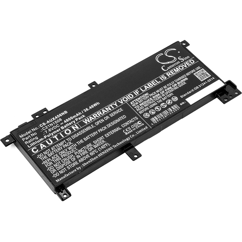 Batteri til notebook, laptop til Asus X456, X456UJ, X456UV og andre.