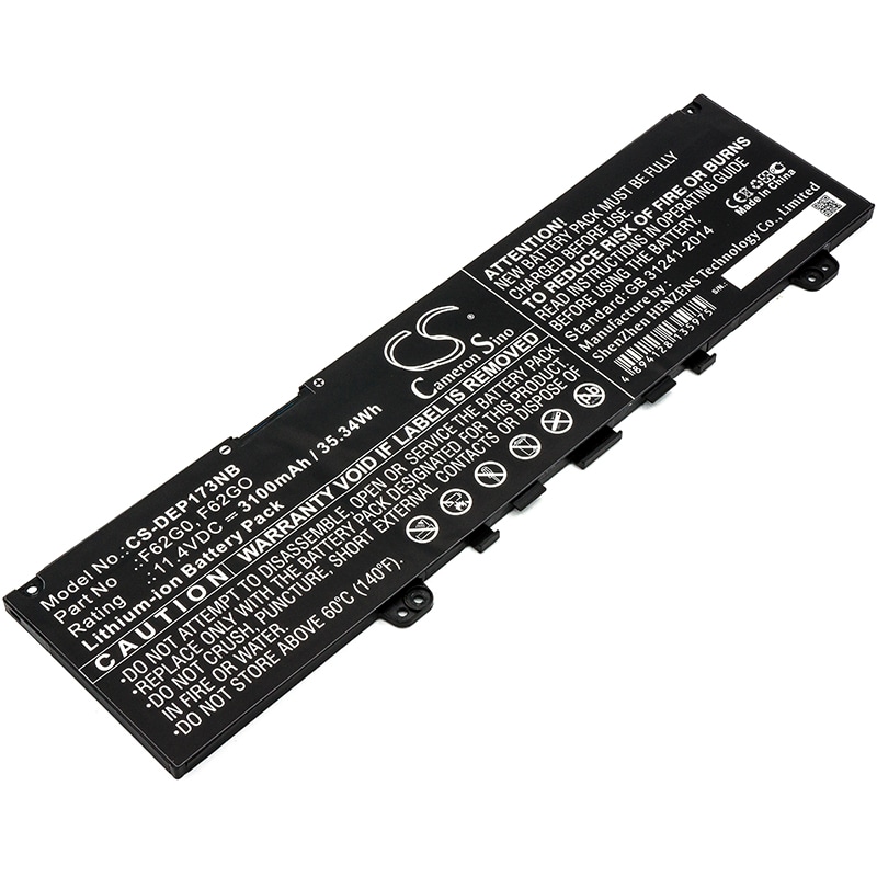 Batteri til notebook, bærbar computer til DELL Inspiron 7373, Inspiron 13 7000 og andre