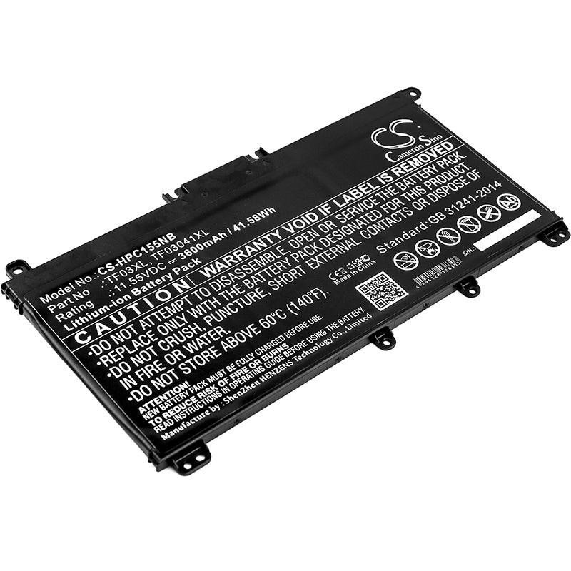 Batteri til notebook, bærbar computer til HP Pavilion 15-CC, Pavilion 15-CD og andre