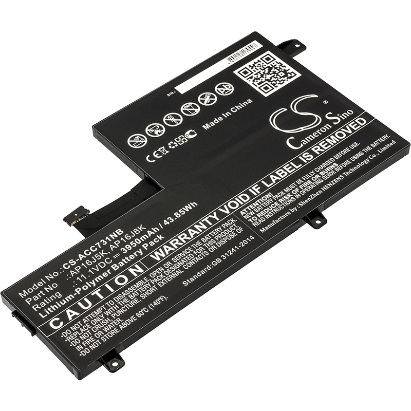 Batteri til notebook, laptop til Acer Chromebook 11 N7, Chromebook C731 og andre
