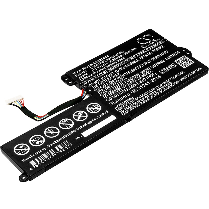 Batteri til notebook, bærbar computer til Lenovo Chromebook N21, Chromebook N21-80MG