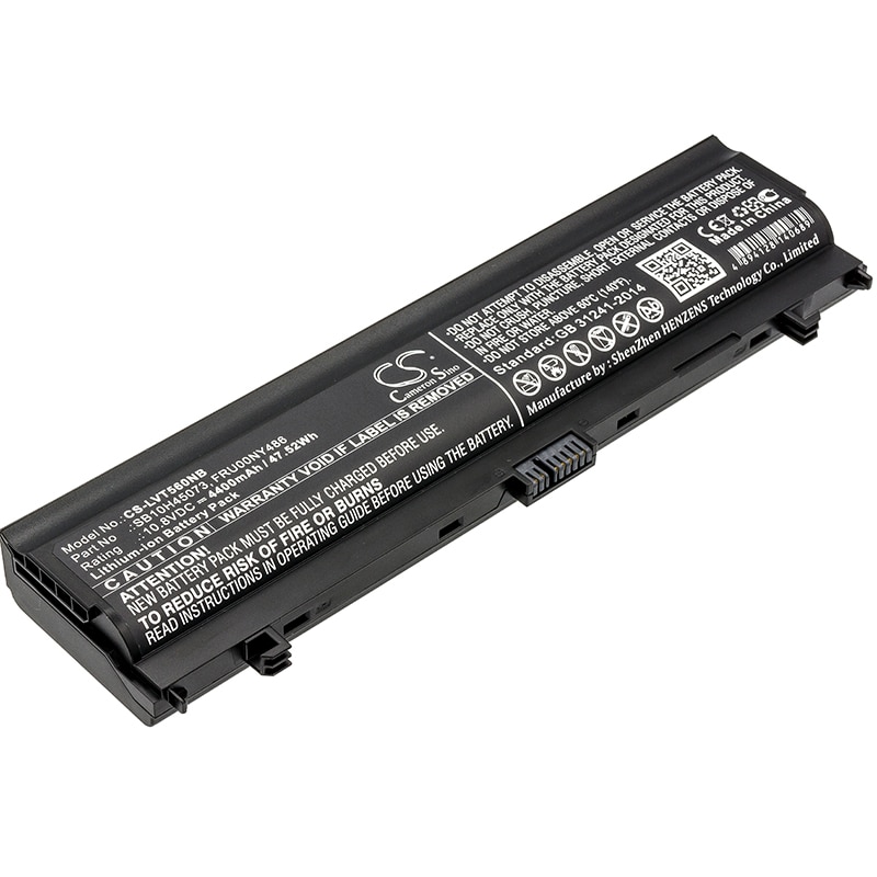 Batteri til notebook, bærbar computer til Lenovo Thinkpad L560, Thinkpad L570 og andre.