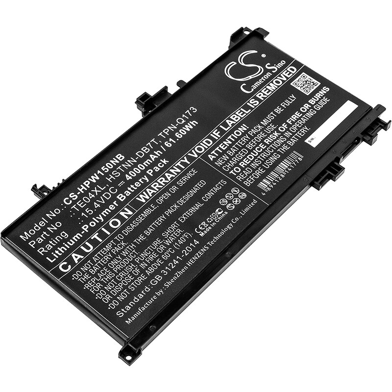 Batteri til notebook, bærbar computer til HP Omen 15-AX200, Omen 15-AX200NA og andre
