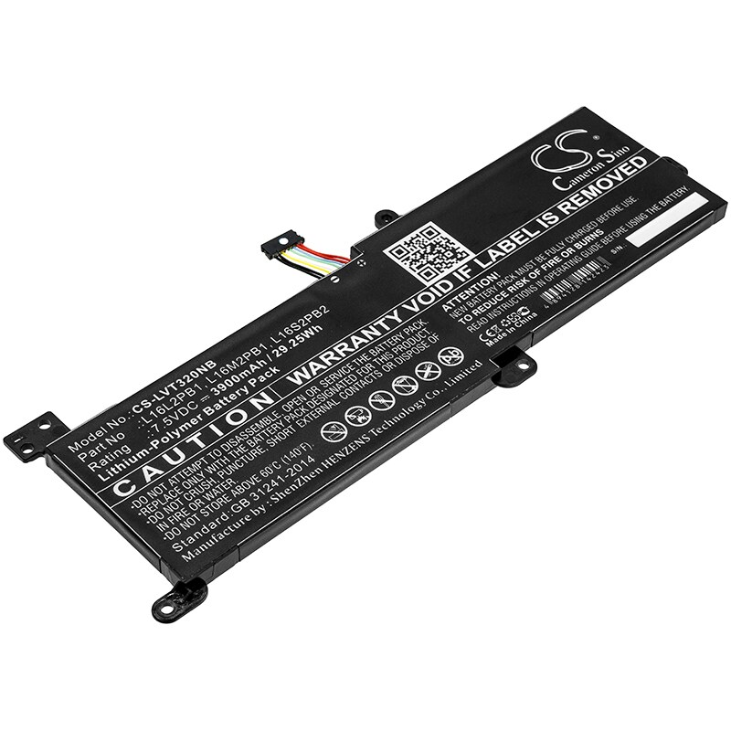 Batteri til notebook, bærbar computer til Lenovo Ideapad 320, Ideapad 320-15IAP og andre