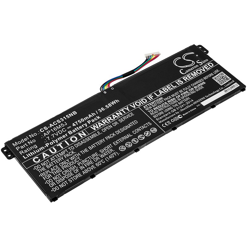 Batteri til notebook, laptop til Acer Aspire 3 A315-21, Aspire 3 A315-51 og andre.