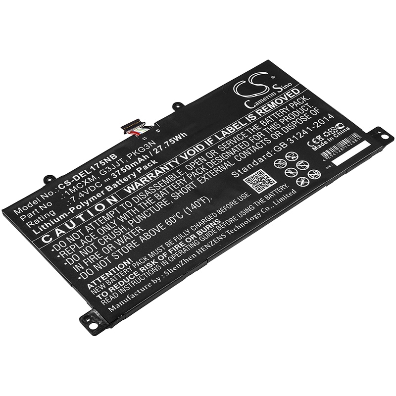 Batteri til notebook, bærbar computer til DELL Latitude 5175, Latitude 5179