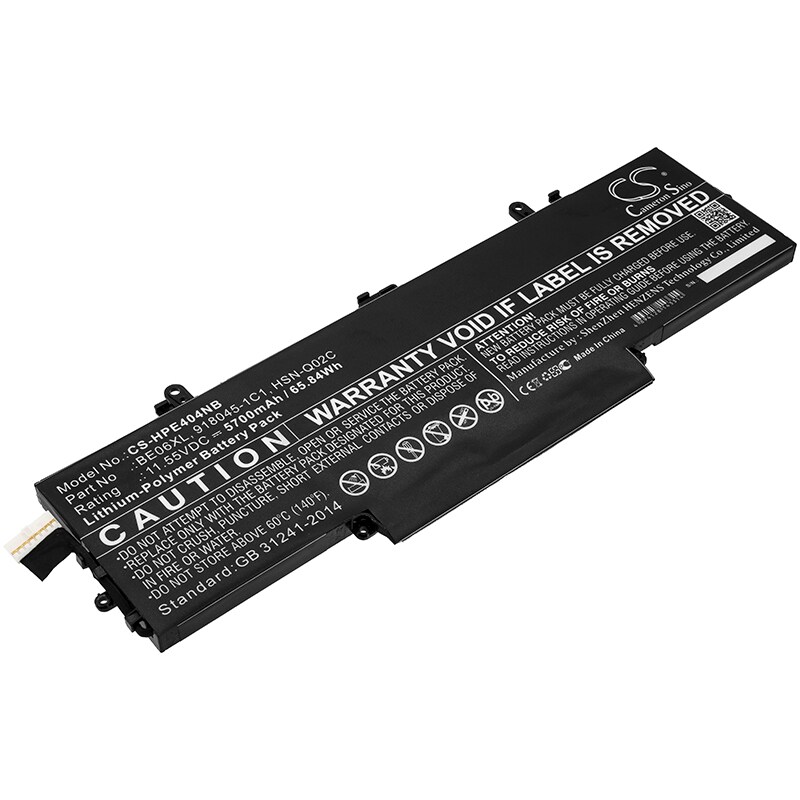 Batteri til notebook, bærbar computer til HP EliteBook 1040 G4 og andre